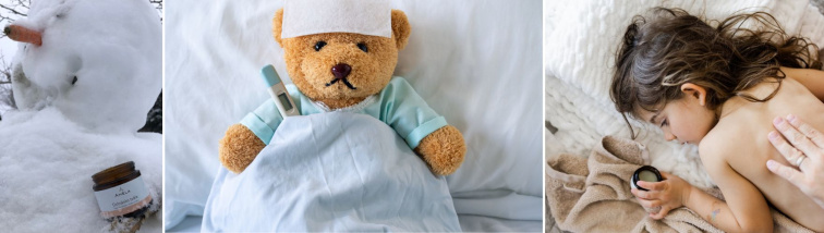 Dětská zimní pohotovost: Úleva od omrzlin, prasklinek a ucpaných dutin