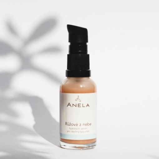 hydratační a vyhlazující sérum s kyselinou hyaluronovou Růžové z nebe
