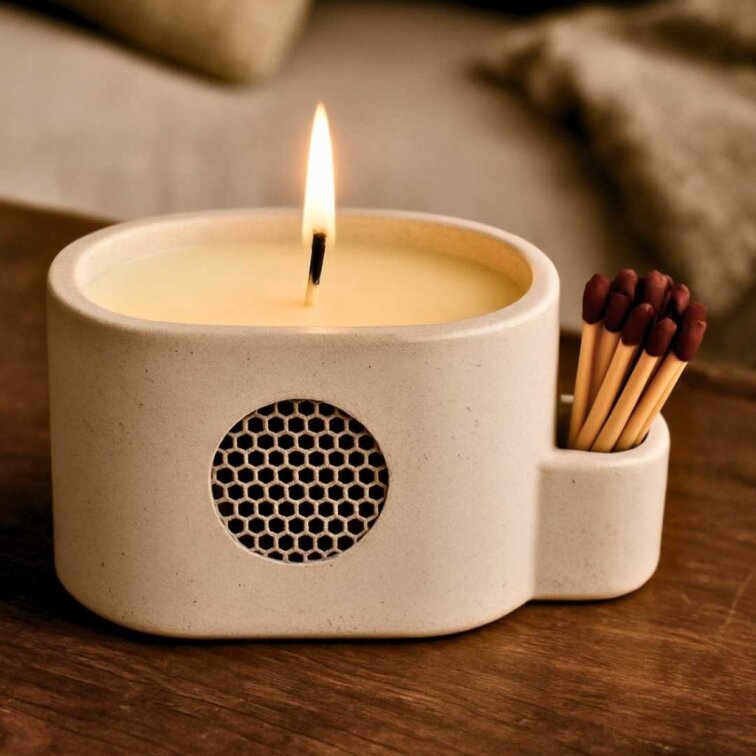 Samoobslužná svíčka se sirkama