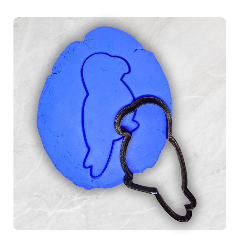 Papoušek vykrajovátko