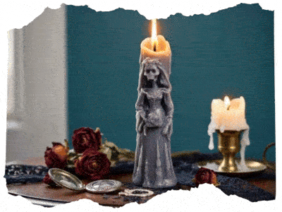 Mrtvá nevěsta svíčka