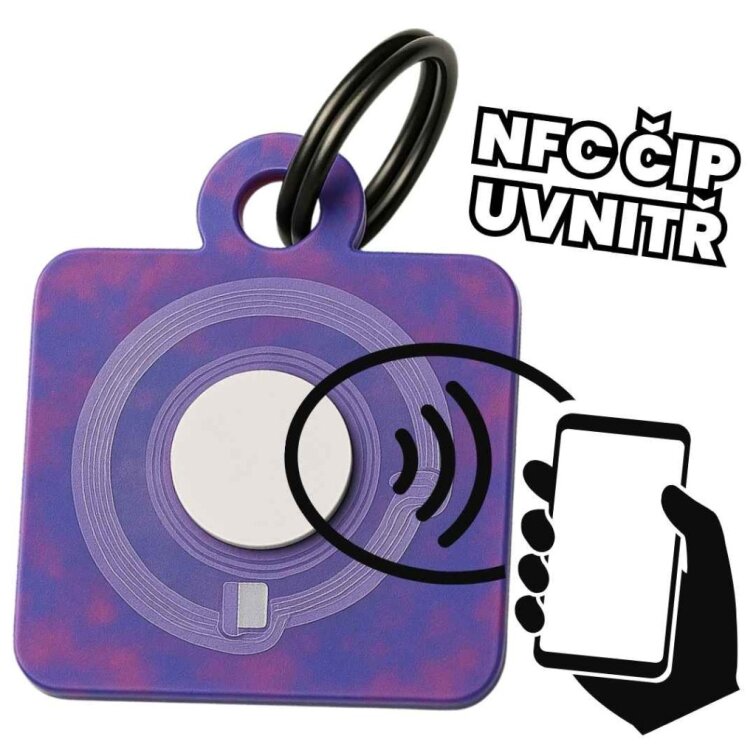 NFC Přívěsek s vlastním odkazem na webové stránky