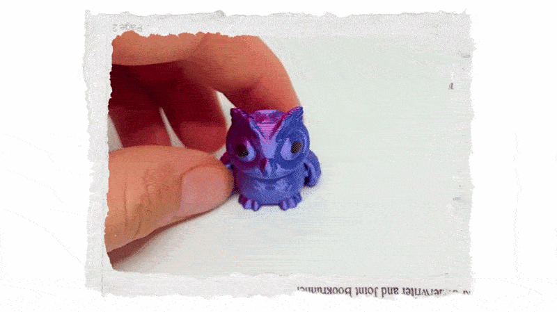 3D mini sova