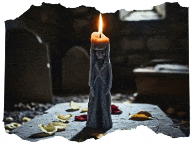 Mrtvý ženich svíčka