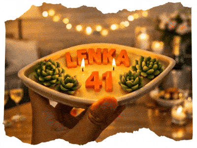 Narozeninová svíčka na míru pro ženu