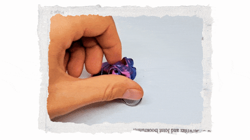 3D žába přívěsek