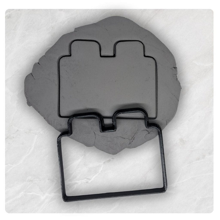 Stavební kostička vykrajovátko