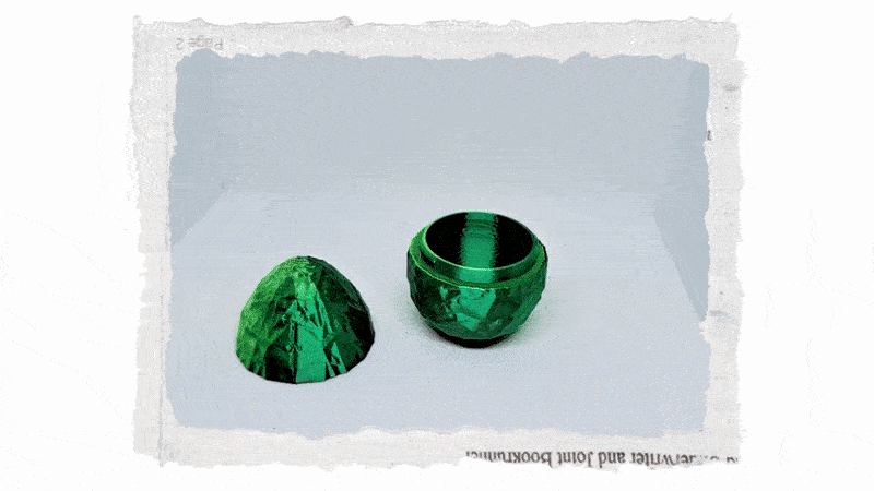 3D Královské vajíčko pro miniaturky