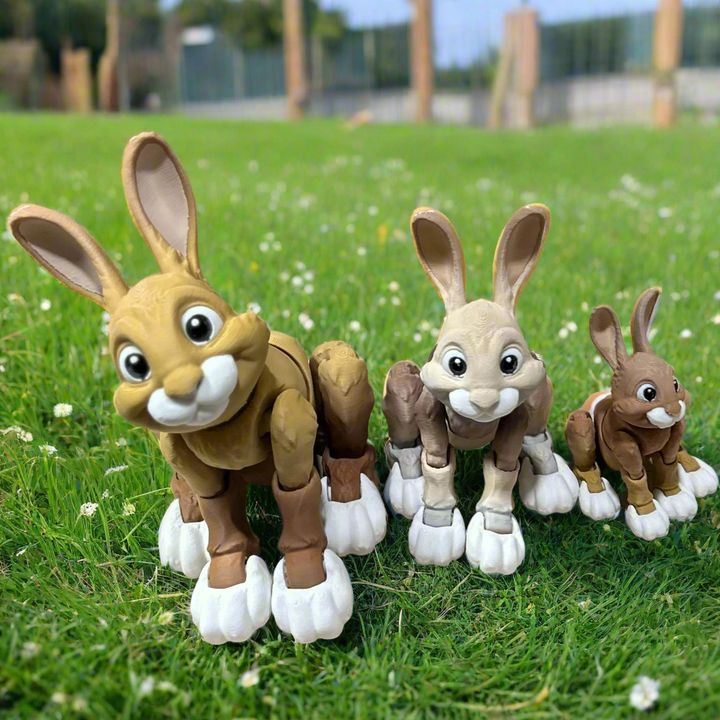 3D Magnetka králíčka