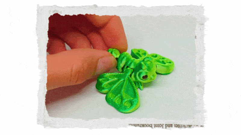 3D mini motýl