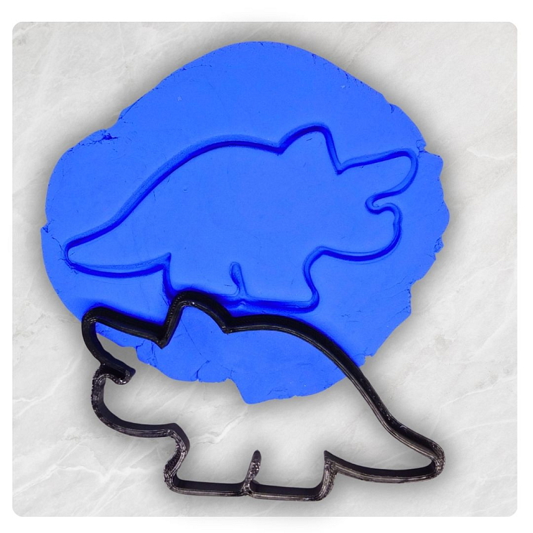 Triceratops vykrajovátko