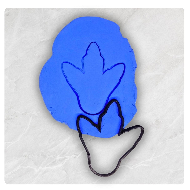 Dinosauří tlapa vykrajovátko