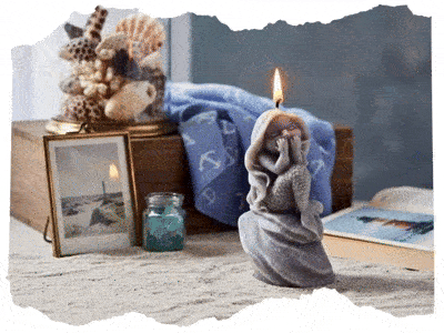 Mořská víla svíčka