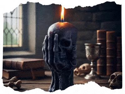 Kostlivcova ruka svíčka