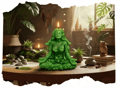 Matka Příroda svíčka