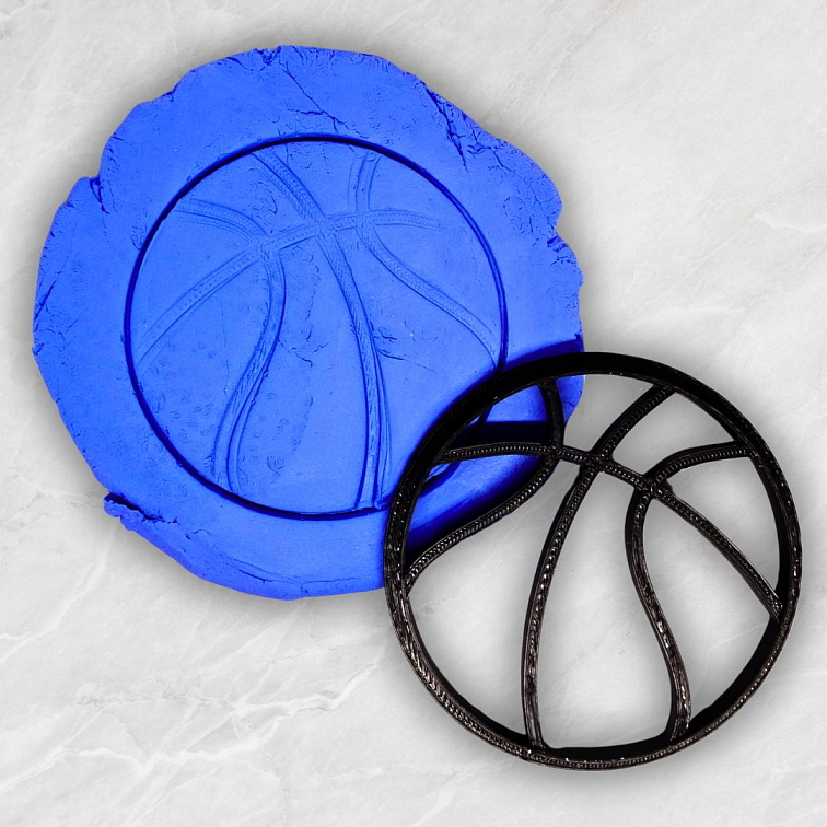 Basketbalový míč vykrajovátko