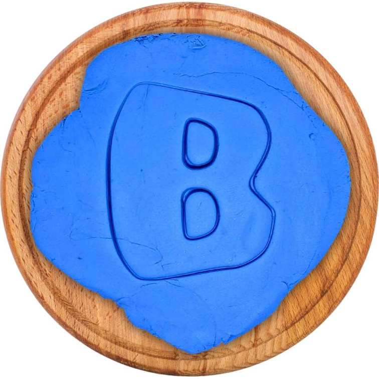 B písmenko vykrajovátko