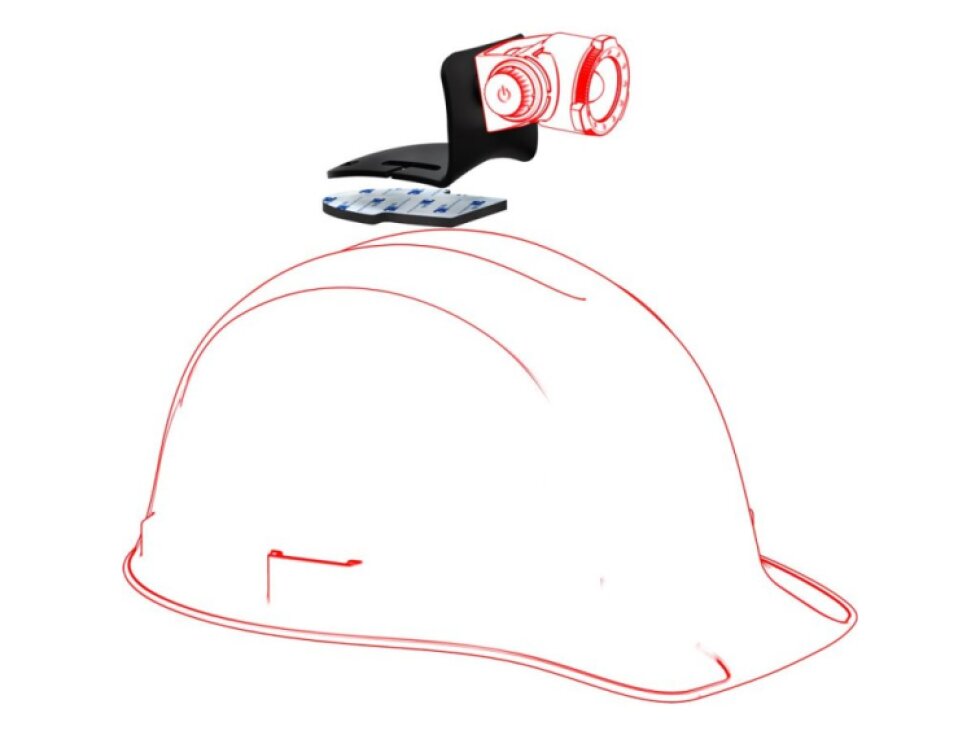 LEDLENSER DRŽÁK NA HELMU Typ H