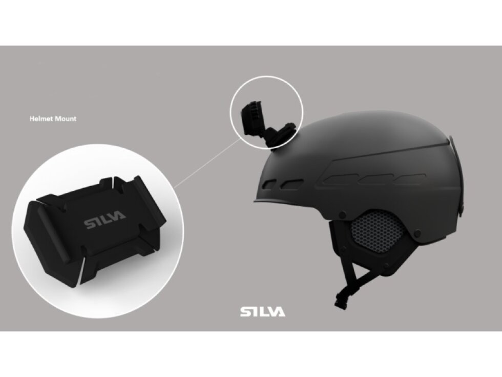SILVA Helmet Mount Black for Discover/Explore 5