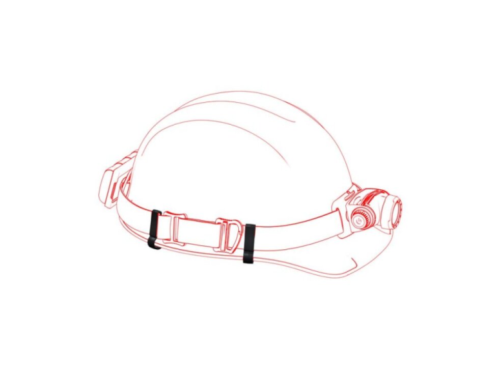 LEDLENSER FIXAČNÍ KLIPY NA HELMU Typ A