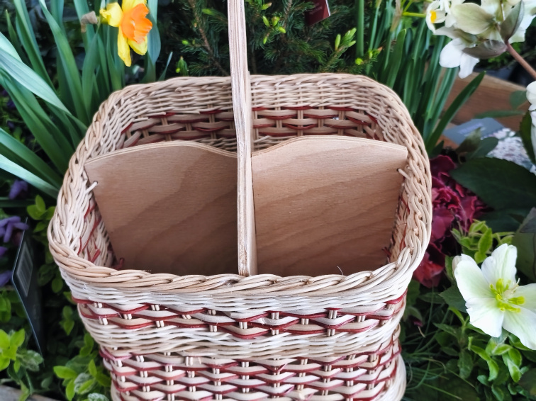 Maxi příborník s uchem – ručně pletený