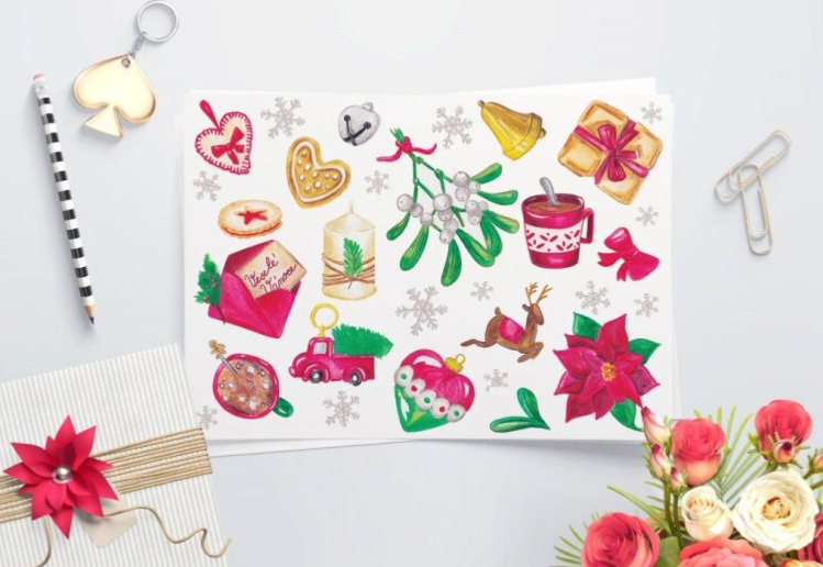 Pohlednice vánoční - co nesmí chybět