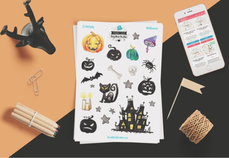 Samolepky - Halloween