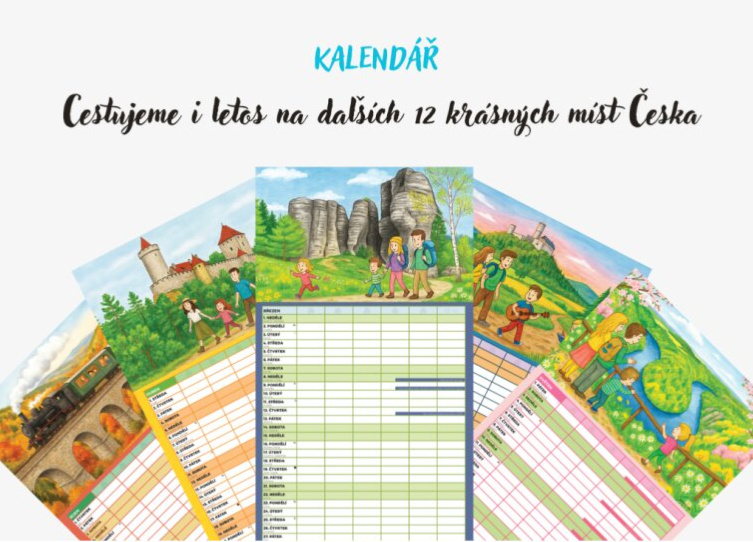 Rodinný plánovací kalendář 2026 velký nástěnný