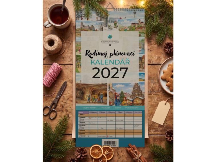 Cestujeme po Česku 2027: rodinný kalendář plný výletů