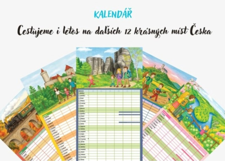 Rodinný plánovací kalendář 2026 velký nástěnný