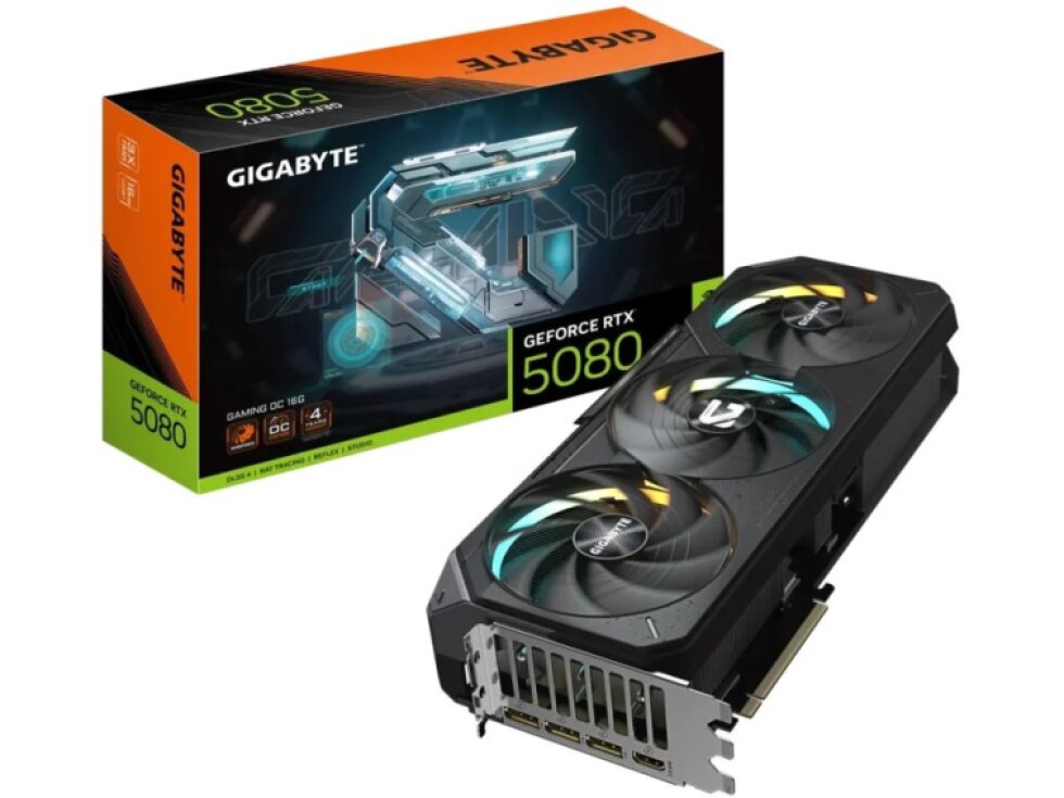GIGABYTE GeForce RTX 5080 GAMING OC 16G