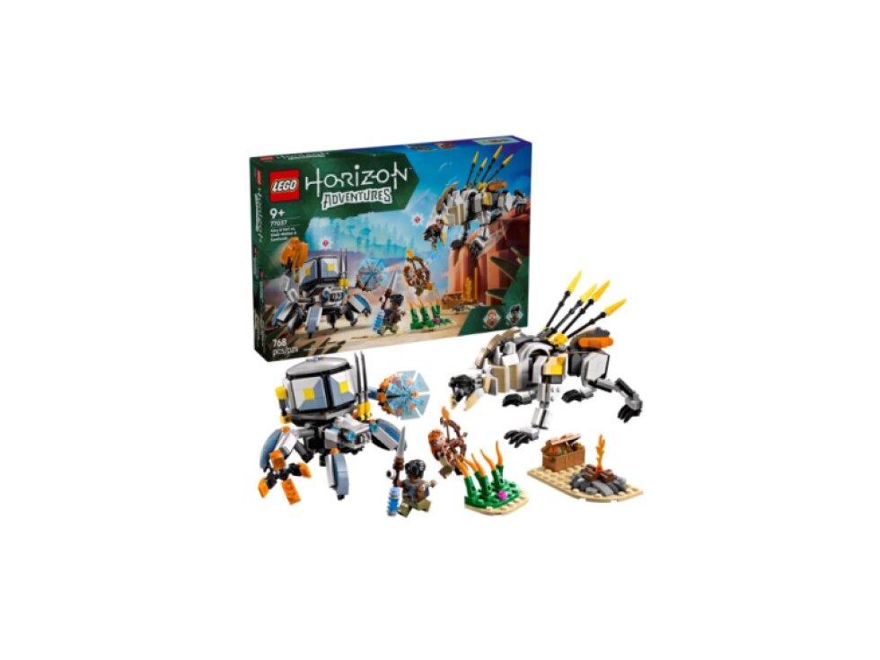 LEGO® Horizon Adventures™ Aloy a Varl vs. Shell-Walker a Sawtooth 77037