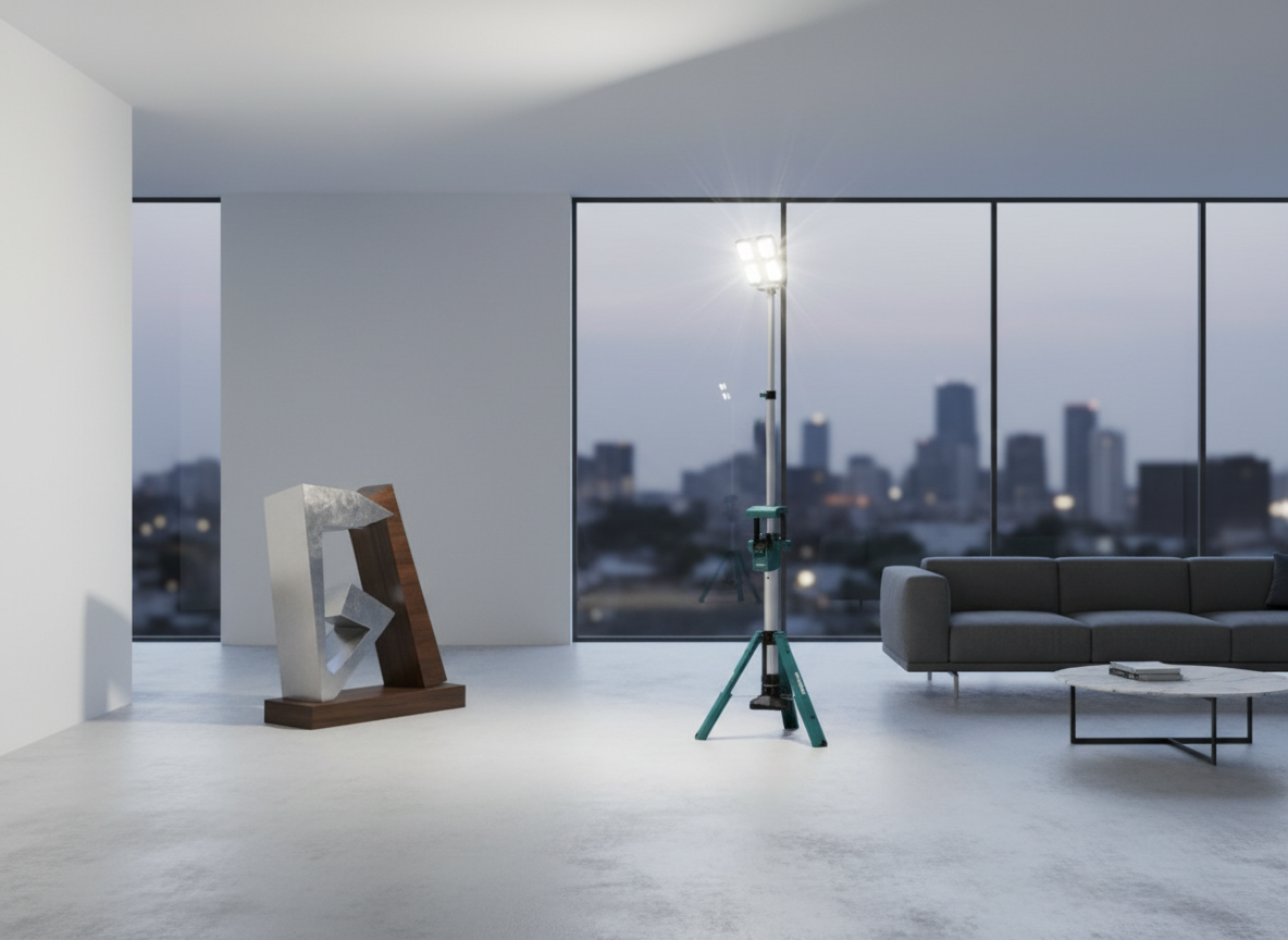 Makita DEADML814 LED baterka 18V Li-ion LXT s teleskopickou konštrukciou