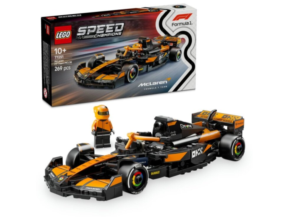 LEGO® Speed Champions Závodní auto McLaren F1® Team MCL38 77251