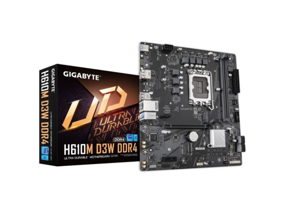 GIGABYTE H610M D3W DDR4 - Výkonná micro ATX základná doska