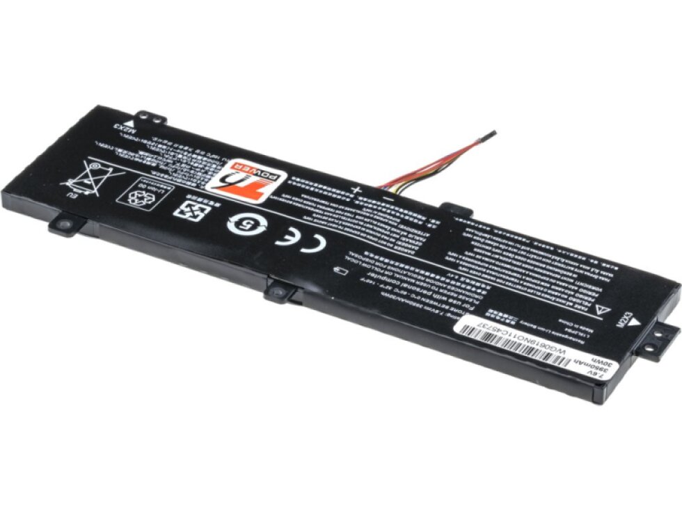 T6 power, Lenovo IdeaPad 310-15IKB, 310-15ABR, 510-15IKB, 3950mAh, 30Wh, 2cell, Li-pol