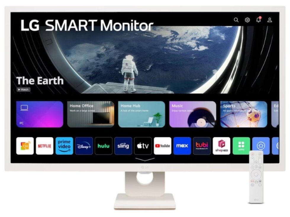 31,5" LG 32SR50F-W s webOS