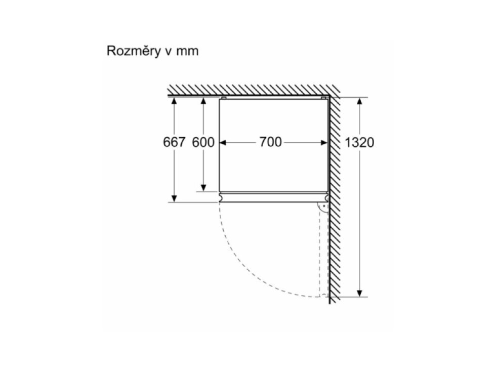 BOSCH KGN492IDF Kombinovaná chladnička s NoFrost a XXL kapacitou