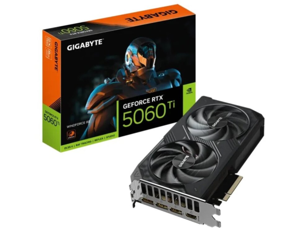 GIGABYTE GeForce RTX 5060 Ti WINDFORCE 8G