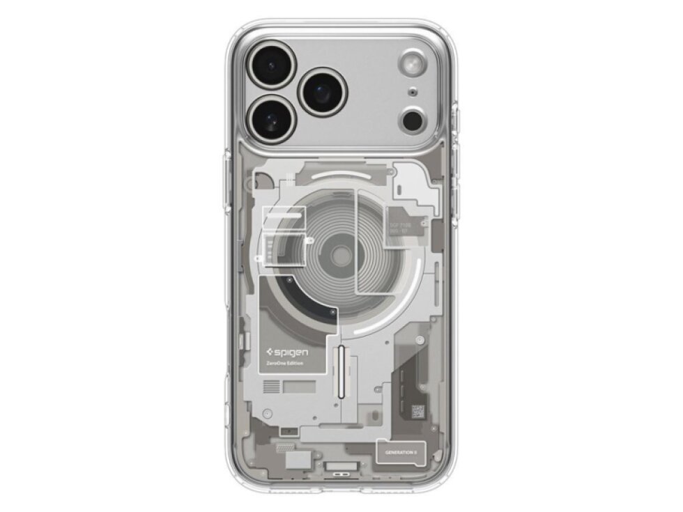 Spigen Ultra Hybrid MagSafe kryt - iPhone 17 Pro, prírodný titán