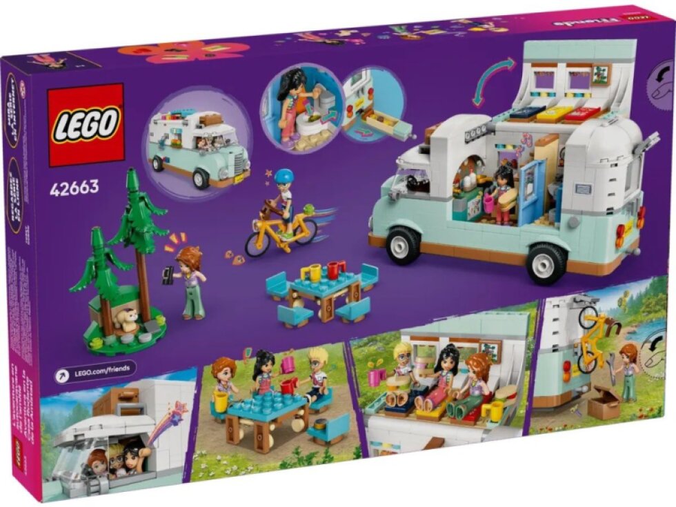 LEGO® Friends Dobrodružství s karavanem přátelství 42663