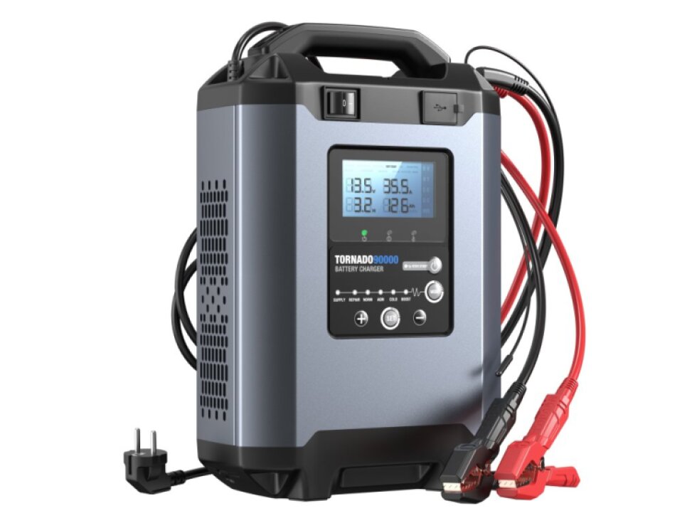 TOPDON Tornado 90000 - Profesionálna Nabíjačka Autobatérií