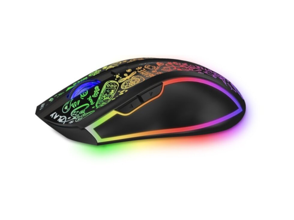 Connect IT Doodle 3: Bezdrôtová herná myš s RGB podsvietením