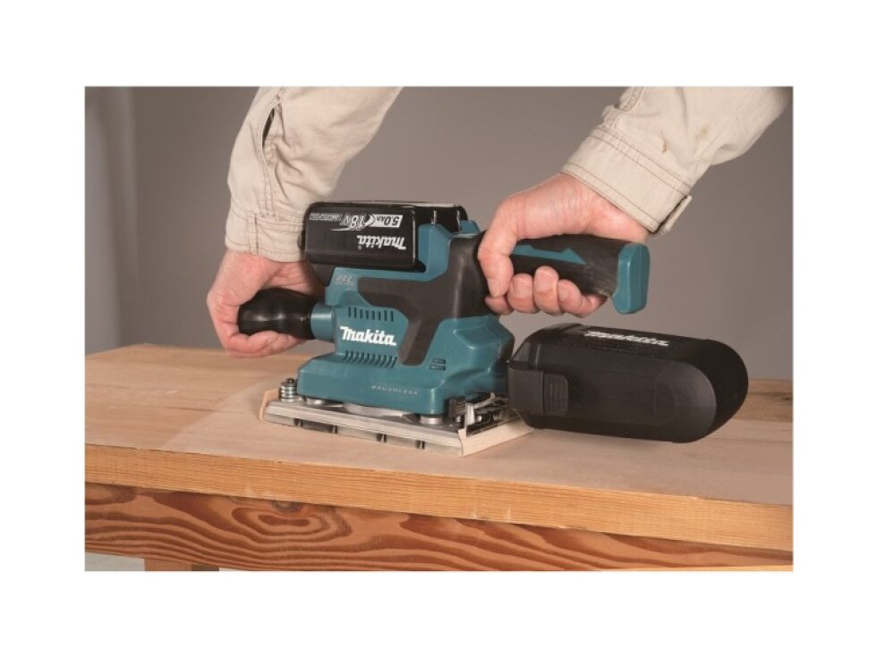 Makita DBO380Z Aku vibračná brúska 93x185mm Li-ion LXT 18V,bez batérie Z
