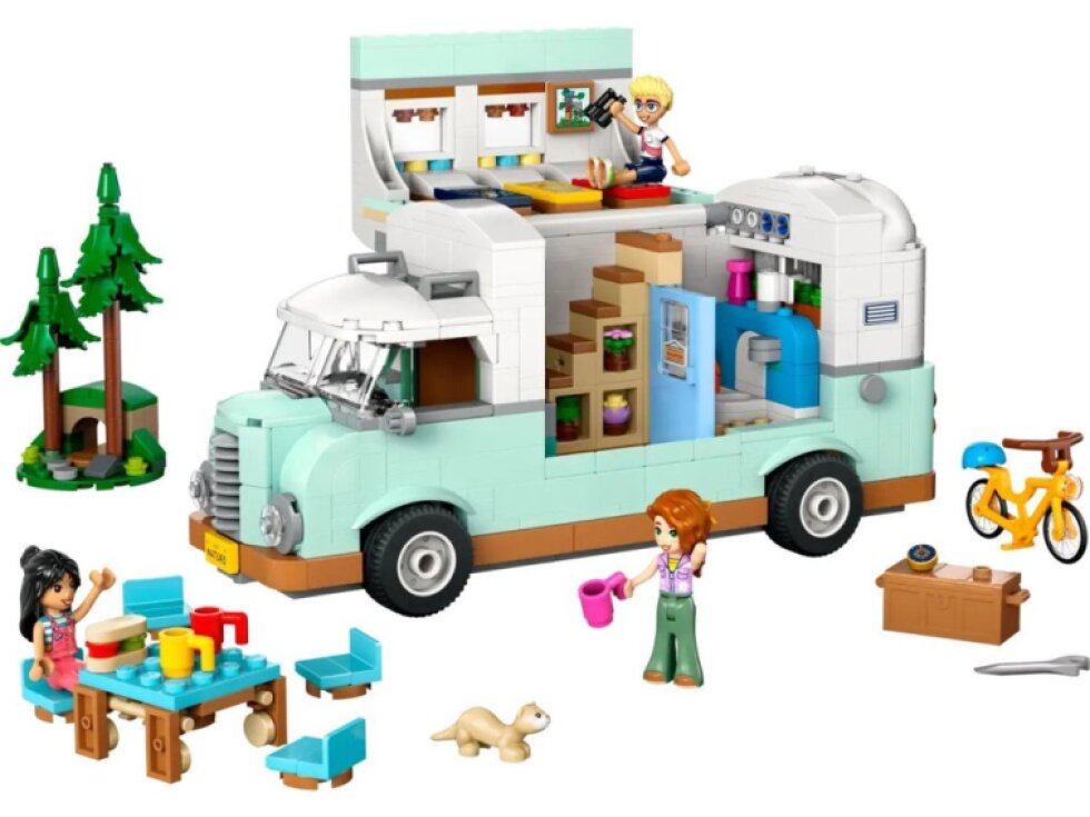 LEGO® Friends Dobrodružství s karavanem přátelství 42663