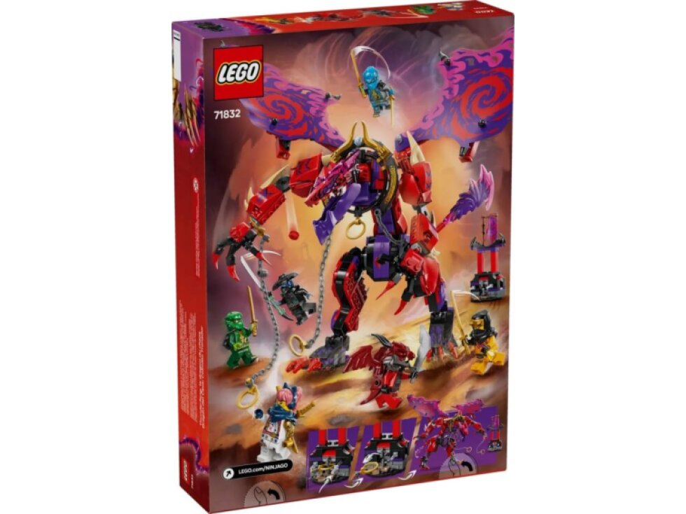 LEGO® NINJAGO® Drak chaosu Thunderfang 71832
