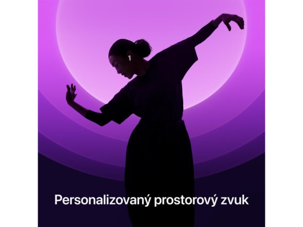 Slúchadlá Apple AirPods 4 s aktívnym potláčaním hluku (ANC) (MXP93ZM/A)