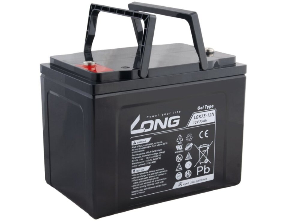 LONG baterie 12V 75Ah F8 DeepCycle GEL (LGK75-12N)