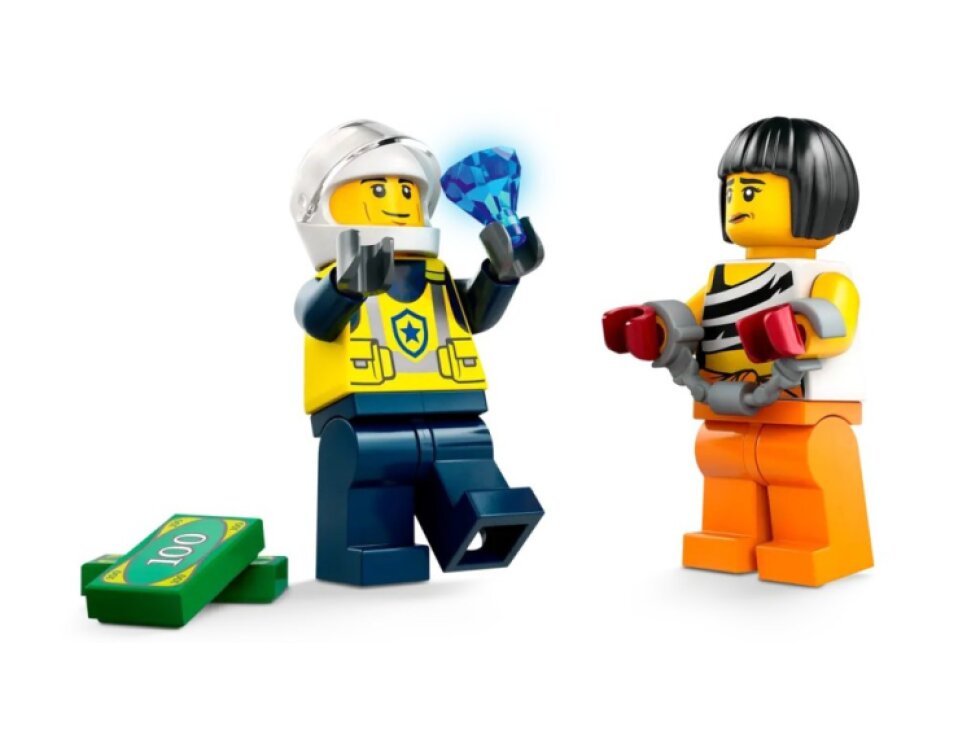 LEGO® City Honička policejního auta a sporťáku 60415