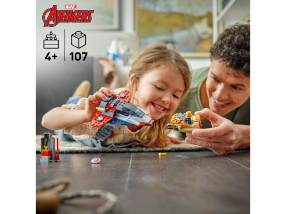 LEGO® | Marvel Kapitán Amerika vs. Thanos 76319